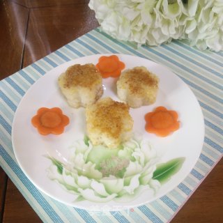 花朵饭团的做法