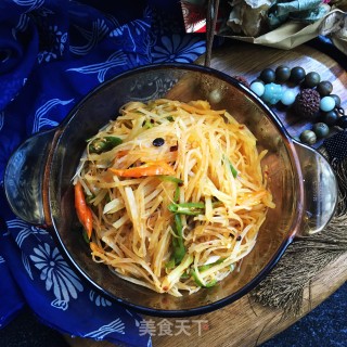 美味土豆丝的做法