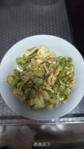 豆瓣炒鸡蛋的做法