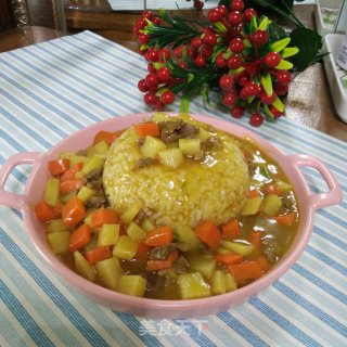 咖喱牛肉饭的做法