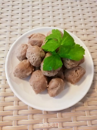 猪肉丸的做法