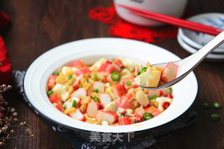 蟹柳蒸豆腐的做法