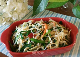 小炒合菜的做法
