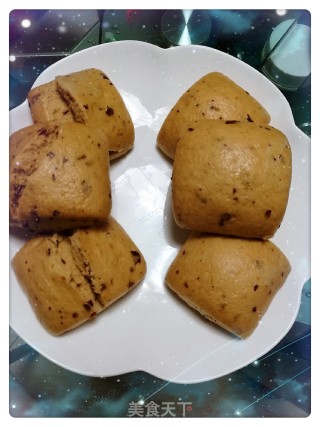 红糖枣香馒头的做法