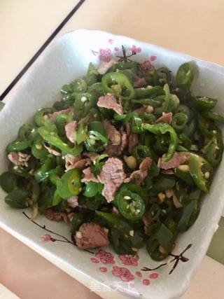 辣椒炒肉的做法