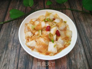 醋溜大白菜的做法