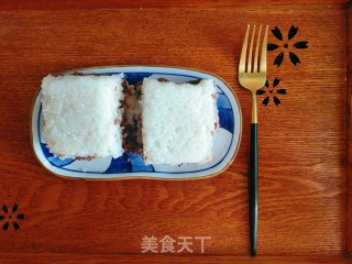 红豆糯米糕的做法