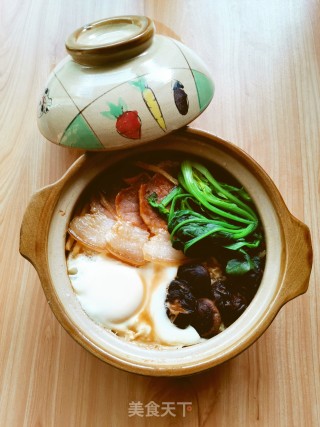 腊味煲仔饭的做法