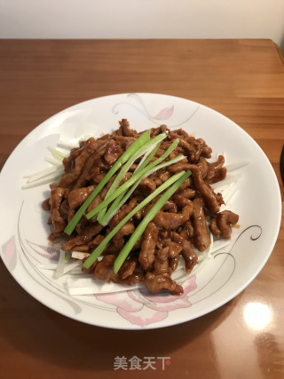 京酱肉丝的做法