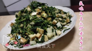 马兰头炒香干笋丁的做法