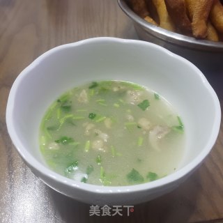 暖胃滋补羊肉汤的做法