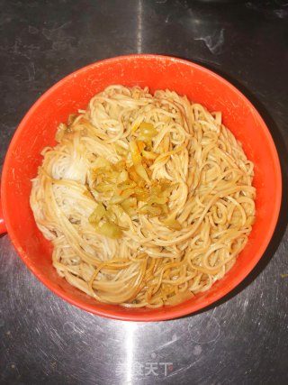 家庭版热干面的做法