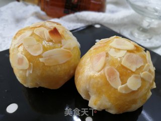 飞饼版肉松蛋黄酥的做法