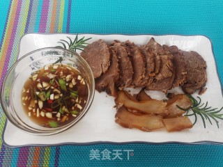 秘制酱牛肉牛筋的做法