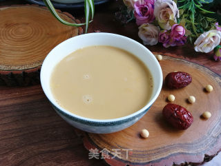 红枣枸杞豆浆的做法