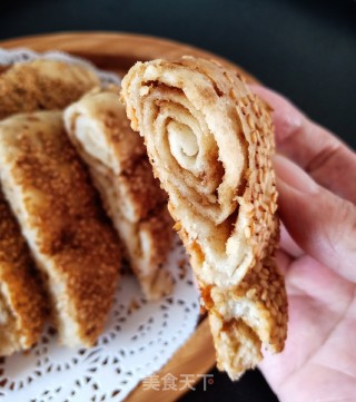 麻酱烧饼的做法