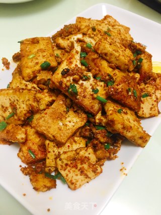 铁板豆腐的做法