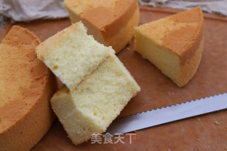 牛奶戚风的做法