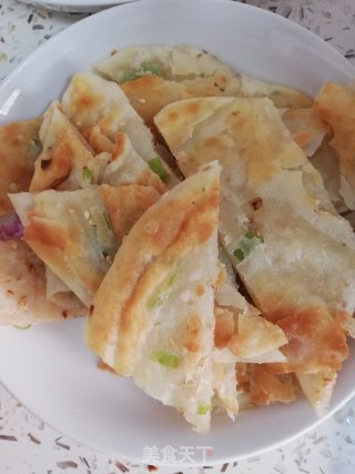 家常层烙饼的做法