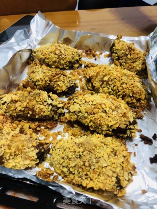 薯片烤鸡翅的做法