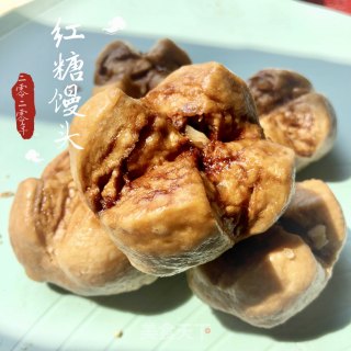 红糖核桃馒头的做法