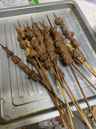 家庭烤牛肉串的做法