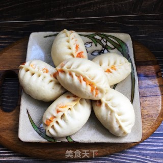 孜然胡萝卜牛肉包的做法
