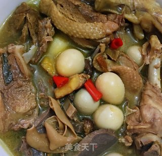 大料炖鸭的做法