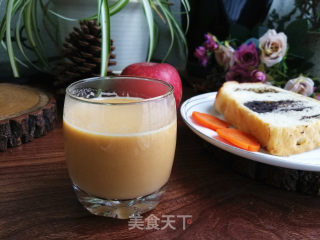 胡萝卜苹果牛奶糊的做法