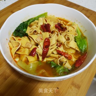水煮麻辣千张的做法