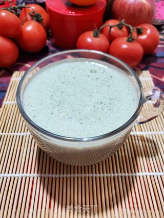 青汁蓝莓香蕉饮的做法