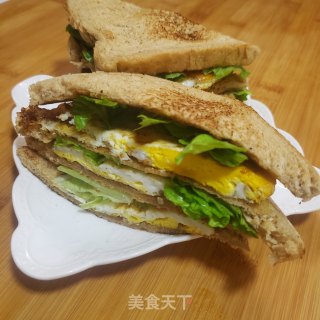 营养三明治的做法