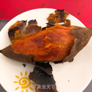 美的烤箱烤红薯的做法