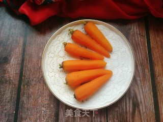 清蒸胡萝卜的做法