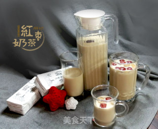红枣奶茶的做法