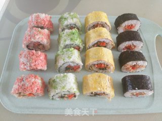 花色寿司的做法