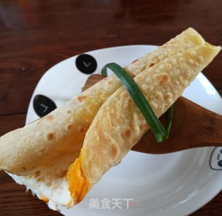 葱花蛋饼的做法