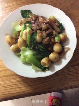 五花肉与虎皮蛋的搭配做法的做法