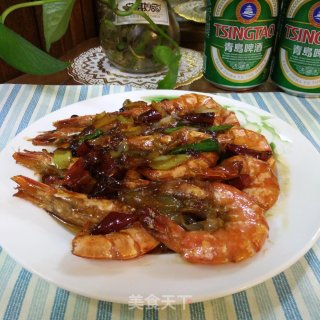 油焖黑虎虾的做法
