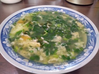 青菜蛋花汤♥的做法