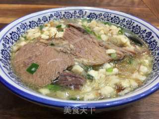 陕西名吃泡馍学习的做法