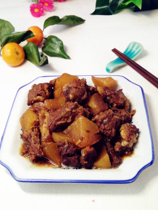 牛肉烧白萝卜的做法