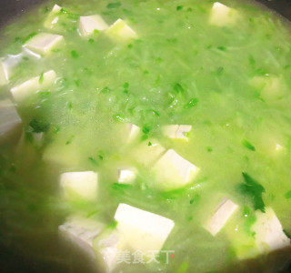萝卜豆腐汤的做法