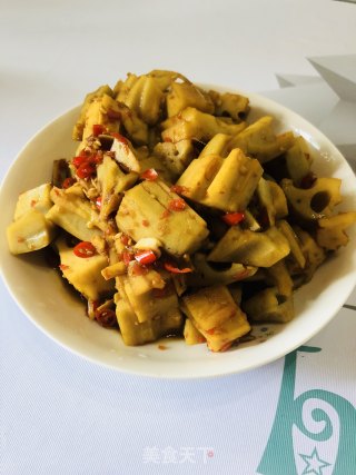 酸辣藕丁的做法