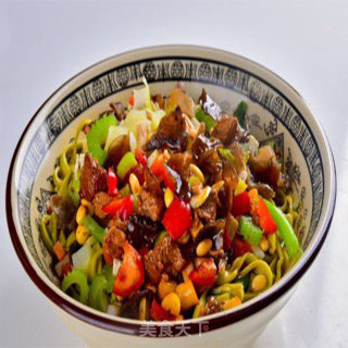 学习做菠菜面的做法