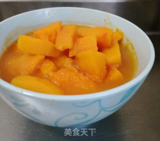 简单快手南瓜汤的做法