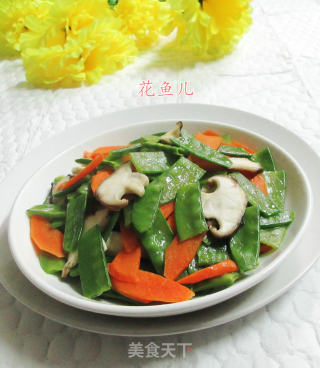 香菇时蔬的做法