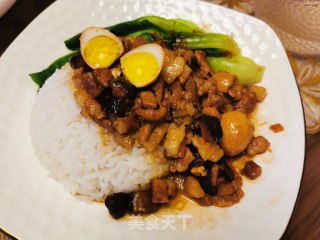 台式卤肉饭的做法