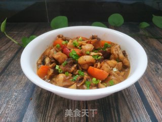 香菇炖鸡腿的做法