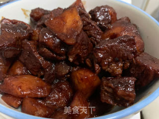 土豆烧牛腩的做法